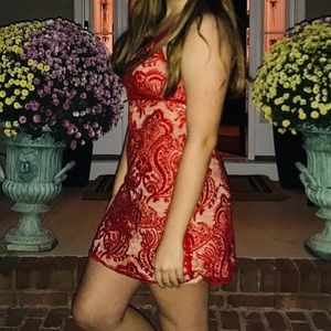 free people sequin lace dress